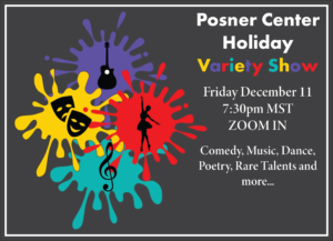 Posner Center Variety Show PSA from Lionel Lyle