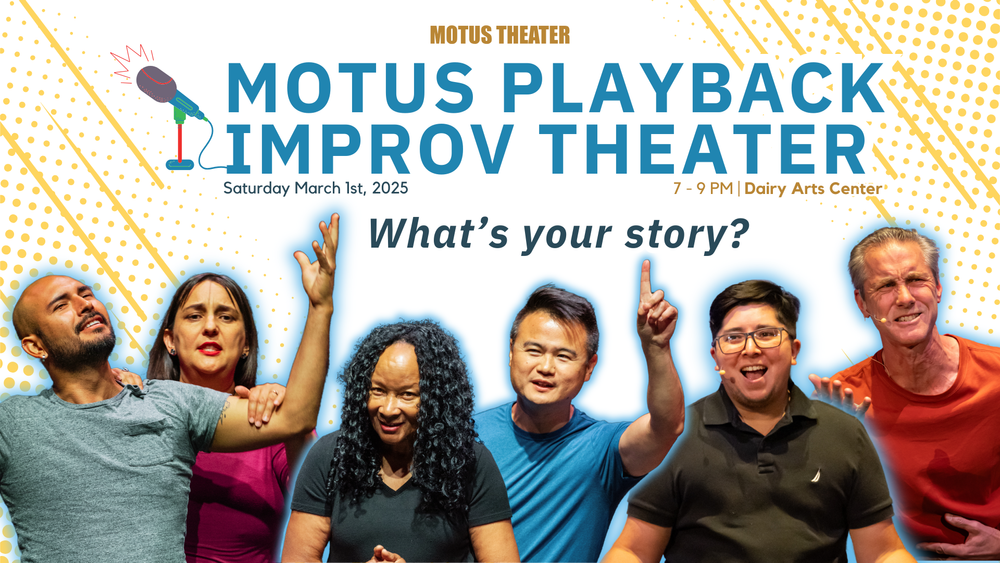 Motus Theatre Playback Improv Event